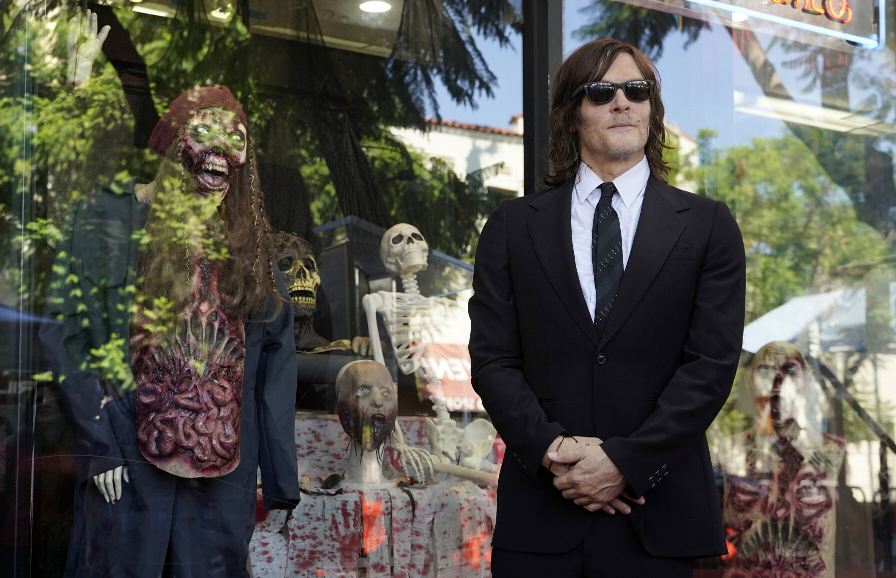 APTOPIX Norman Reedus Honored With a Star on the Hollywood Walk of Fame